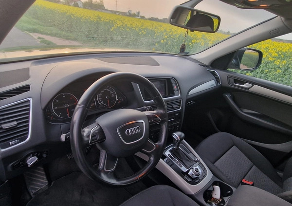 Audi Q5 cena 58900 przebieg: 206000, rok produkcji 2013 z Kolbuszowa małe 56